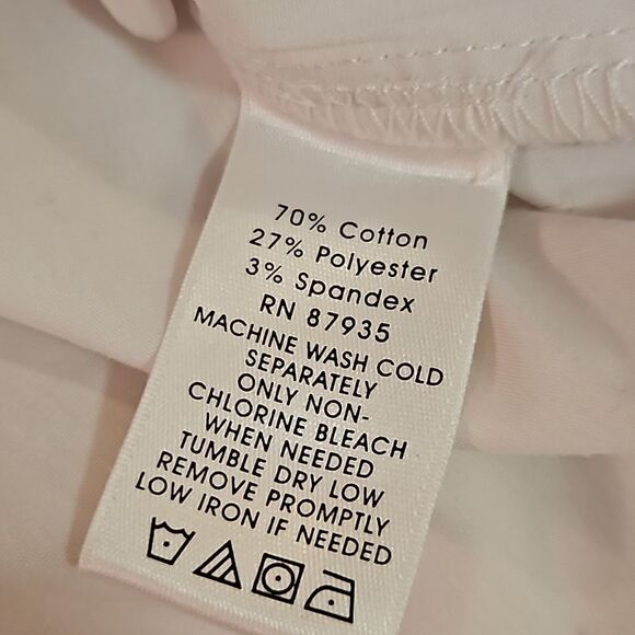 Simonton Says white tunic top size Large - Picture 10 of 12